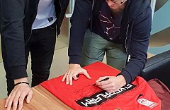 Fußballspieler eines österreichischen Erstligisten Club FC Admira Wacker