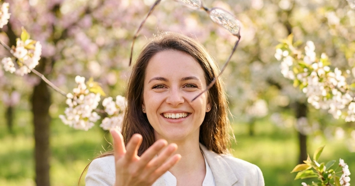 Sommer ohne Brille? Die Entscheidung fällt im Frühling